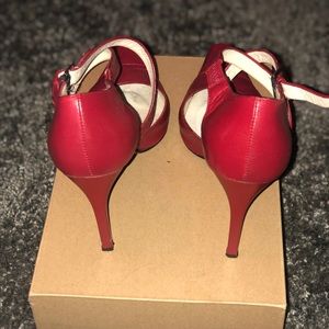 Charles David Shoes - Charles David red strap pumps #shesdarlin! Charles David Shoes - Charles David red strap pumps #shesdarlin!